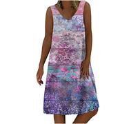 Strandkleid Damen Lang Sale Angebote Knielang Ärmellos Kleid Sexy Elegant Kleid Boho Strandkleid meine bestellungen anzeigen Cocktail Festlich Partykleid A Linie Ärmellos Knielang Kurzarm V-Aussc