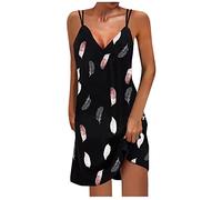 Strandkleid Damen Sale Angebote V Hals Kurzarm Freizeitkleid Hohe Taille A-Linie Kleid meine bestellungen anzeigen Elegant Lang Rollkragen Kurzarm Tunika Kleid Midikleid 1950er Polka Dots Retro R