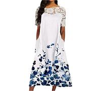 Strandkleid Damen Sommer Geschenke für Frauen Elegantes Kleid Strandkleider Hawaii Kleid für Frauen meine bestellungen anzeigen Sexy One Shoulder Partykleid mit Regenbogen Druck meine bestellung