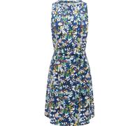 Strandkleid RAGWEAR "Isalie Print", Damen, Gr. XL (42), Normalgrößen, bunt (night blau), Material: 100% Viskose, tailliert ca. Mitte Oberschenkel, Rundhals, Ärmel ohne Ärmelschlitz, Kleider Strandklei