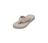Strandschuh MARC O'POLO "aus recyceltem Polyester", Herren, Gr. 38, grau silk, Obermaterial: 100% Polyester, unifarben, Schuhe Strandschuh (24441044-38) grau silk