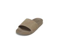 Strandschuh MARC O'POLO "mit Velourslederriemen", Herren, Gr. 46, schwarz taupe, Obermaterial: 100% Leder (Rind), unifarben, Schuhe Strandschuh (17806428-46) schwarz taupe