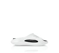 Strandschuh PLEIN SPORT "Flache Gummisandalen", Damen, Gr. 36-37, Normalschaft, schwarz-weiß (0102, weiß, schwarz), Schuhe (81779313-36) 0102, weiß, schwarz