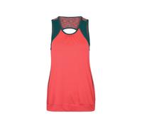 Strandshirt DEPROC ACTIVE "SASKATOON II WOMEN", Damen, Gr. 36/38 (M), rot, 90% Polyester; 10% Elasthan, tailliert, Shirts, mit Kontrastdetails (57419256-38) rot