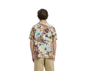 Strandshirt QUIKSILVER "Safe Paradise", Jungen, Gr. 8, garden glade interact floral, Obermaterial: 100% Viskose., Shirts (97246931-8) garden glade interact floral