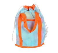 Strandspielzeugtasche Kind Mesh Kid Sand Lagerung Große Kapazität Handtasche für Kinder Frauen und Mädchen Große Kapazität Handtasche Mesh Eimer Muscheln Lagerung