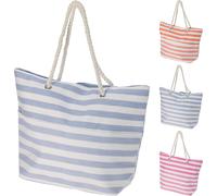 Strandtasche BEACH bunt LBH 47x15x38 cm