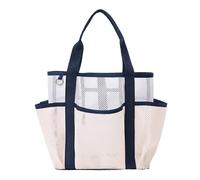 Strandtasche Für Damen - 42 X 18 X 28 cm, Faltbarer Kosmetik-Organizer, Geruchsabweisende Große Netztasche | Reise-Aufbewahrungstasche Für, Camping, Wochenende, Angelausflug, Urlaub, Picknick,