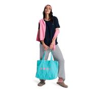 Strandtasche ROXY "GO FOR IT", Gr. B/H/T: 35cm x 40cm x 17cm, katydid, Canvas, Baumwolle, unifarben, Taschen Strandtasche, sportlicher Stil, aus Baumwolle, Volumen 23 Liter, für Erwachsene (65289269-0