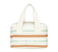 Strandtasche ROXY "Stripy Beach", Damen, grün (laurel grün carver stripe swi), Baumwolle, Taschen Strandtasche (41372725-0) laurel grün carver stripe swi