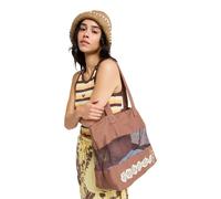 Strandtasche ROXY "Summer Breezy", cappuccino, Baumwolle, Taschen Strandtasche (46975002-0) cappuccino