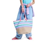Strandtasche ROXY "Waikiki Life", Damen, cloud dancer classic stripe, Baumwolle, Taschen Strandtasche (42056733-0) cloud dancer classic stripe