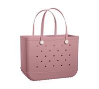 Strandtasche Wasserdicht Waschbare Strapazierfähige Offene Tragetasche Sanddicht Tasche Silikon EVA Tote Bag Outdoor Reisetaschen Weekender Handtaschen für Sport, Pool, Fitnessstudio,Shopper