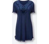 Strandtunika blau 52/54