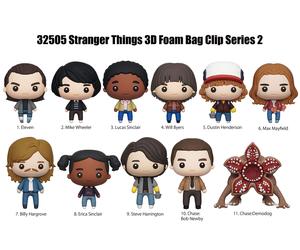 Stranger Things 3D PVC-Taschenanhänger Series 2 Display (24)