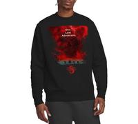 Stranger Things 5 Vecna Clouds Poster Unisex Sweatshirt, Schwarz, L