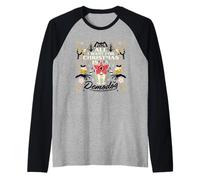 Stranger Things All I Want For Christmas ist ein Demodog Raglan