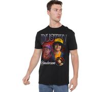 Stranger Things Dustin Homage Unisex T-Shirt, Schwarz, S