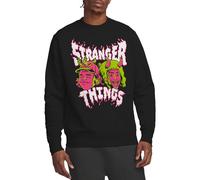 Stranger Things Eddie and Dustin Unisex Sweatshirt, Black, Small