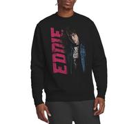 Stranger Things Eddie Neo Homage Unisex Sweatshirt, Black, Medium