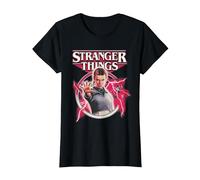 Stranger Things Eleven Lightning Poster T-Shirt, Damen, Schwarz, XXL