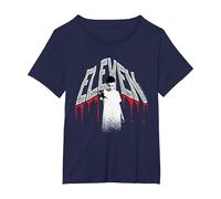 Stranger Things Eleven nutzt psychokinetische Fähigkeiten T-Shirt, Damen Große Größen, Marineblau, 4X