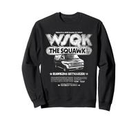 Stranger Things Hawkins Hitmaker WSQK Back Sweatshirt