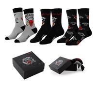 Stranger Things - Hellfire Club - 3 Paar Socken 38-45