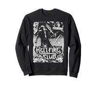 Stranger Things Hellfire Club '86 Eddie Munson Lead-Gitarre Sweatshirt