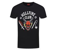 Stranger Things - Hellfire Club Logo T-Shirt schwarz - XL