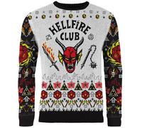 Stranger Things - Hellfire Club Ugly Christmas Sweater - M