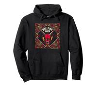 Stranger Things Hellfire Club Würfelmuster Pullover Hoodie