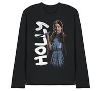 Stranger Things Holly Neo Homage Unisex Langarm T-Shirt, Schwarz, XXL