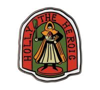 Stranger Things - Holly the Heroic Limited Edition Pin Badge | Individuell nummeriert 1 von 9.995 | Offiziell lizenziertes Sammlerstück