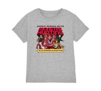 Stranger Things Monster Hunting Kids T Shirt, Athletic Heather, 7-8