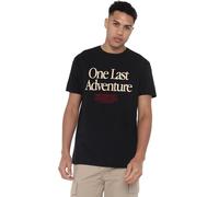 Stranger Things One Last Adventure Front Back Unisex T Shirt, Black, Medium