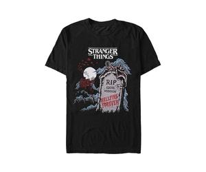 Stranger Things - RIP Eddie - T-Shirt - Schwarz - L - 100% Baumwolle Schwarz L