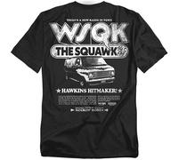 Stranger Things Season 5 - Hawkins Hitmaker WSQK Back T-Shirt schwarz in S