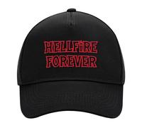 Stranger Things Season 5 - Hellfire Forever Cap schwarz
