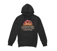 Stranger Things Season 5 - Sunset Logo Kapuzenpullover schwarz in S