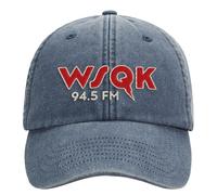 Stranger Things Season 5 - WSQK Logo - 94.5 FM Cap multicolor