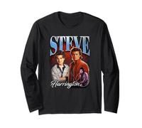Stranger Things Steve Homage Langarmshirt