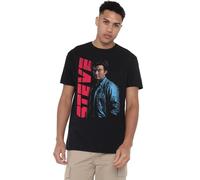 Stranger Things Steve Neo Homage Unisex T Shirt, Black, XX-Large