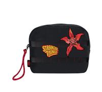 CERDÁ Kosmetiktasche Stranger Things Demogorgon Schwarz – Großes Fassungsvermögen, Reißverschluss