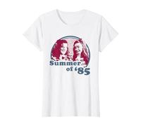 Stranger Things Summer of '85 Eleven and Max T-Shirt, Damen, Weiß, S