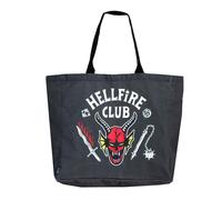 Stranger Things Tragetasche Hellfire Club XL 48x43 cm Tasche mit Logo