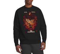 Stranger Things Unisex Eddie Munson Poster, Black Sweatshirt, L