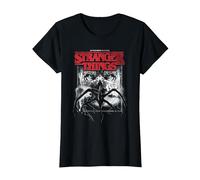 Stranger Things Vecna Mindflayer Poster T-Shirt, Damen, Schwarz, XXL