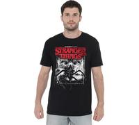 Stranger Things Vecna Mindflayer Poster Unisex T-Shirt, Schwarz, M