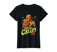 Stranger Things Vecna Stay Creepy T-Shirt, Damen, Schwarz, L